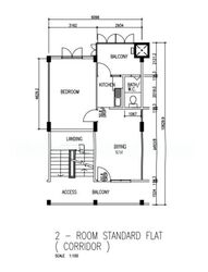 Blk 45 Macpherson Garden (Geylang), HDB 2 Rooms #628280881
